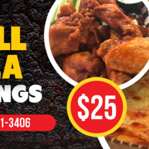 pizza & wings specials
